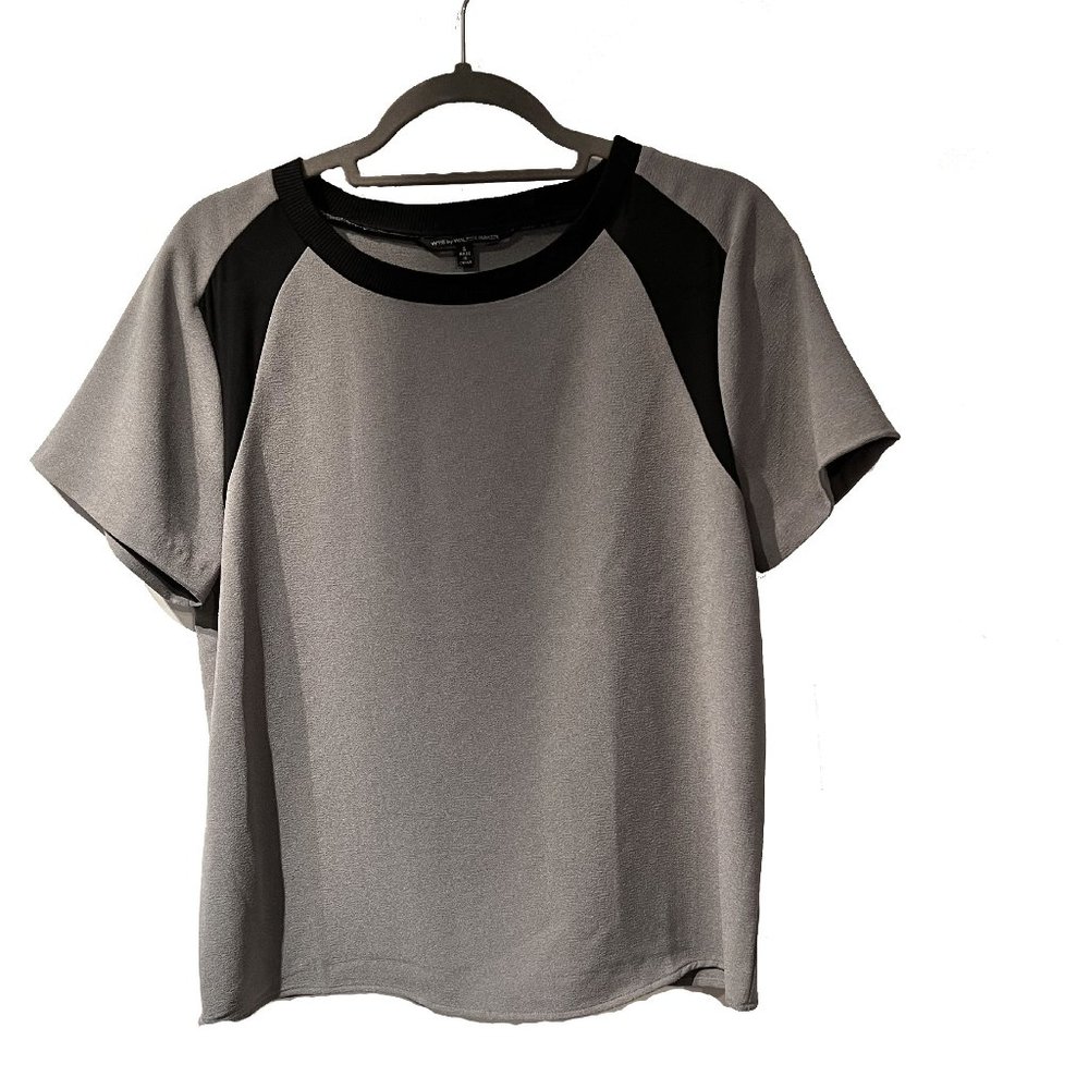 W18 by Walter Baker Gray Top Size S